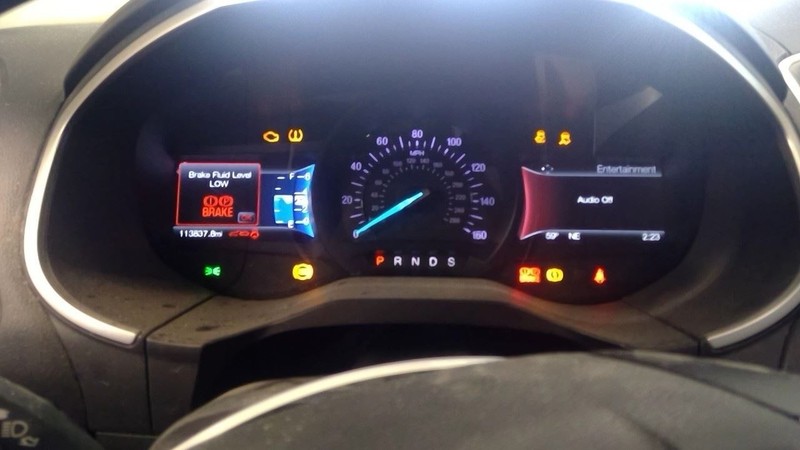 2016-2018 Ford Edge Speedometer Instrument Cluster 3.5L MPH Two 4.2in Displays