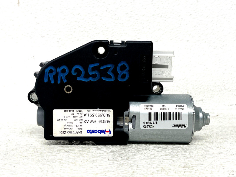 ⭐2015-2018 AUDI Q3 REAR SUN ROOF WINDOW GLASS REGULATOR MOTOR ASSY OEM LOT2538