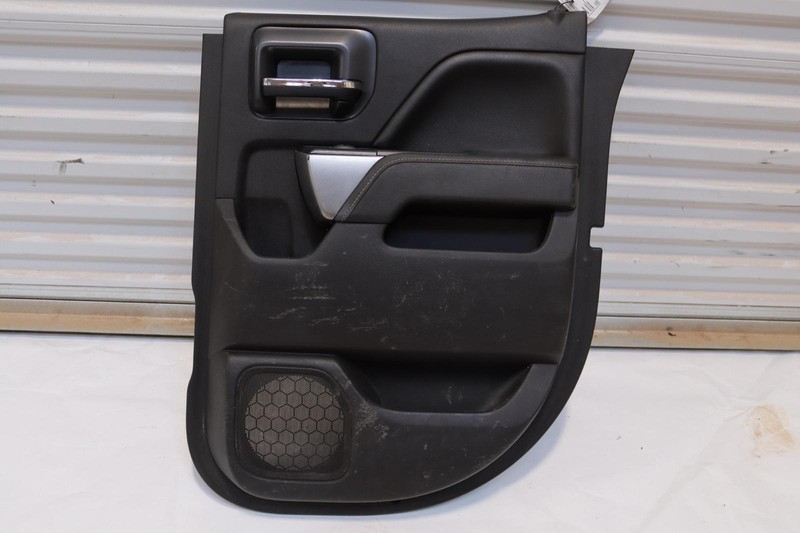 2014-2015 CHEVY SILVERADO 1500 REAR RIGHT SIDE DOOR PANEL TRIM COVER OEM