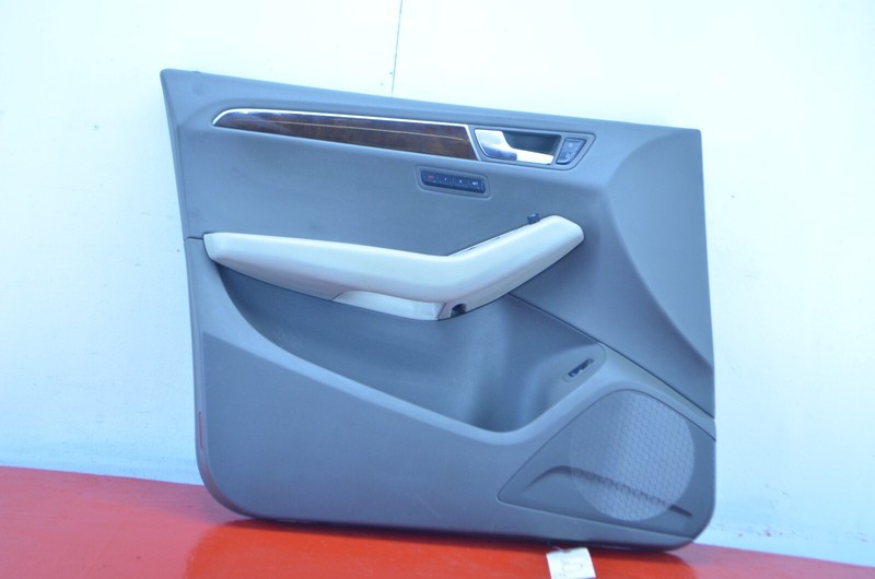 09-12 AUDI Q5 FRONT LEFT DRIVER SIDE INTERIOR DOOR PANEL OEM