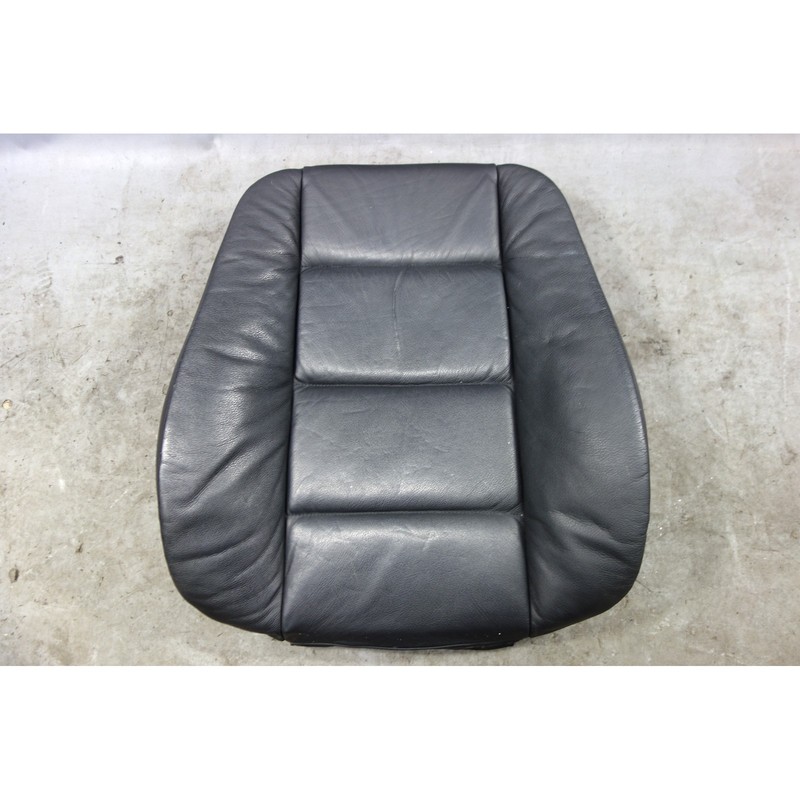 1994-1999 BMW 3-Series E36 Front Seat Backrest Cushion Pad Black Leather OEM