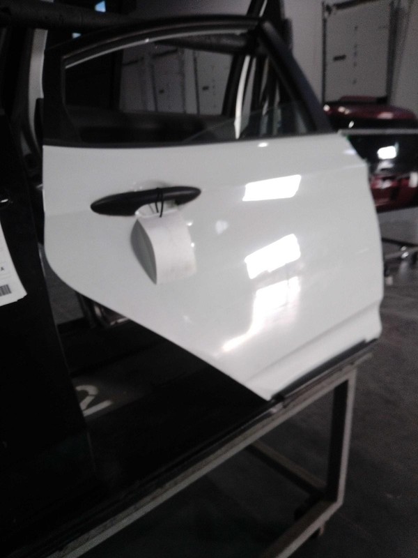 2012 Hyundai Accent Rear Right Door White Good Condition OEM Part NJ25-22340