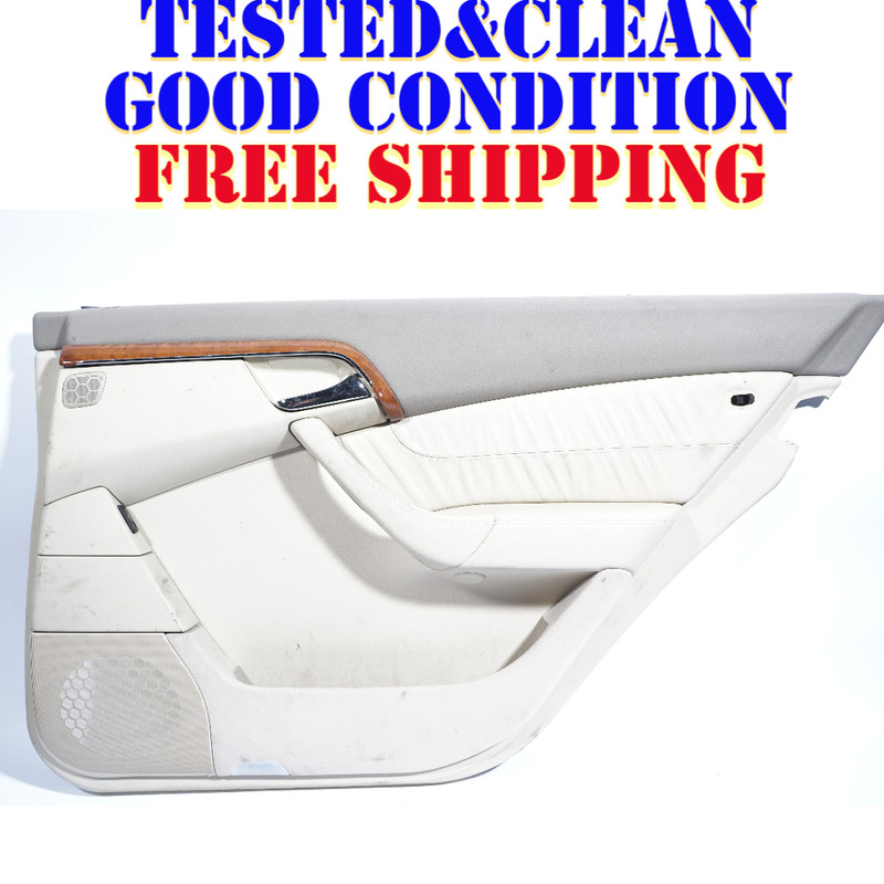 2004 - 2006 MERCEDES S500 S430 REAR RIGHT PASSENGER SIDE DOOR PANEL TRIM OEM