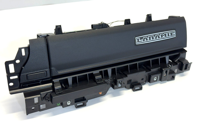 ✅2019-2025 RAM 1500 LARAMIE UPPER RIGHT HAND GLOVE BOX BLACK COMPARTMENT OEM