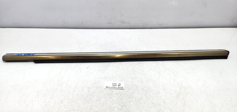 ✅ 00-06 OEM Mercedes W220 S430 Front Left Driver Door Window Belt Molding