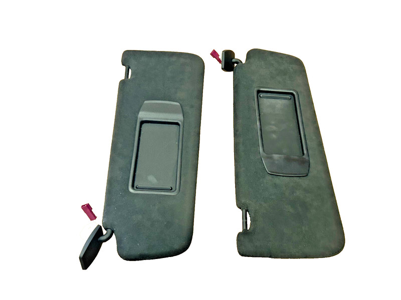 OEM 2011 2012 BMW F01 F02 ALPINA B7 750I SUN VISOR ALCANTARA SUEDE #A0.03