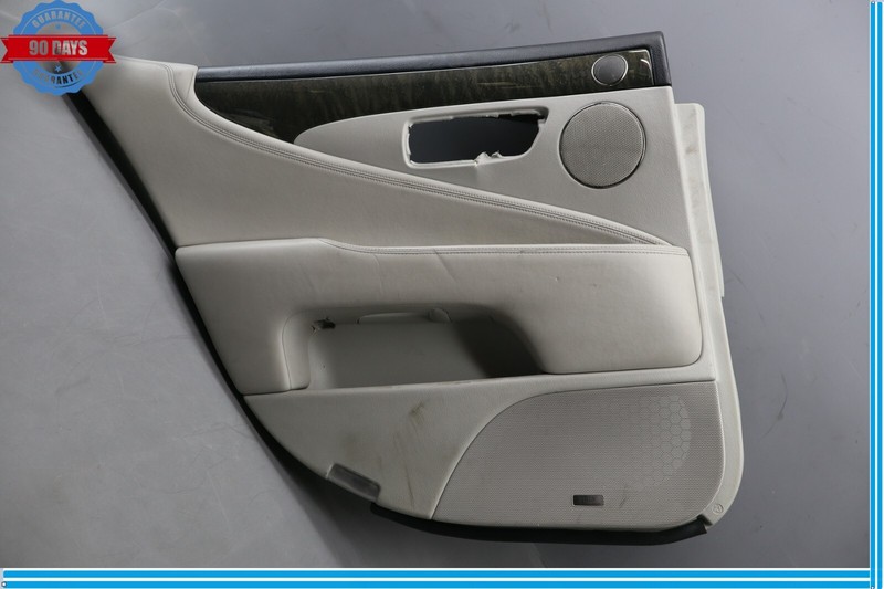 07-09 Lexus LS460 XF40 Rear Left Driver Side Interior Door Trim Panel Oem