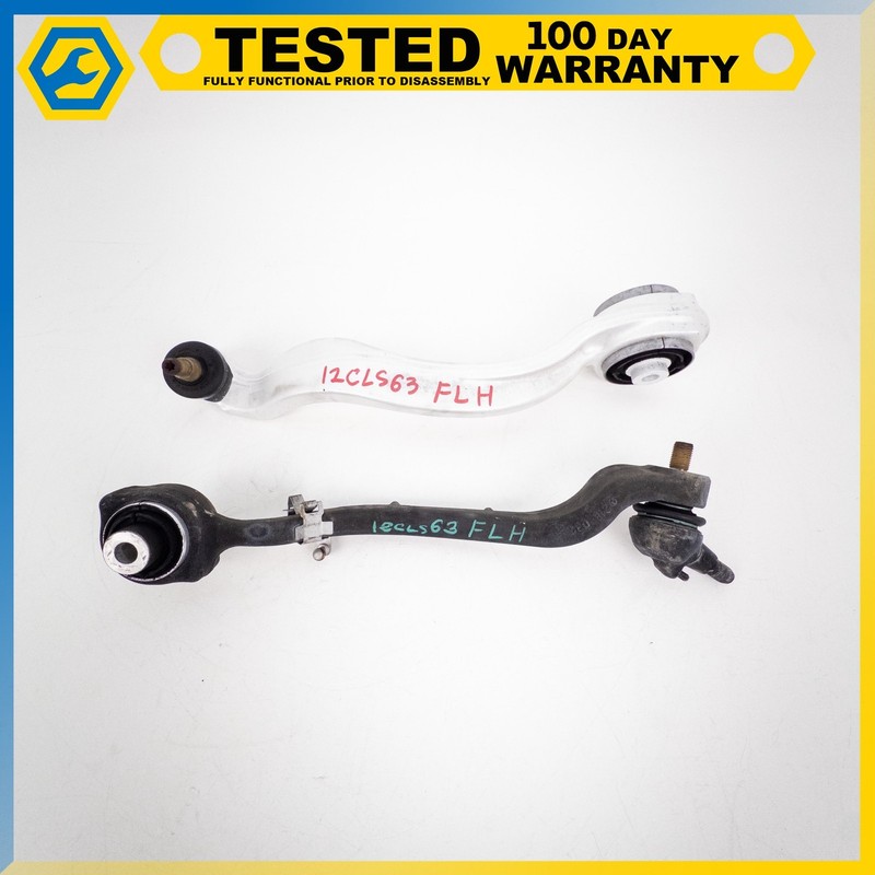 12-18 MERCEDES-BENZ CLS63 AMG RWD FRONT LEFT DRIVER LOWER & UPPER CONTROL ARM OE