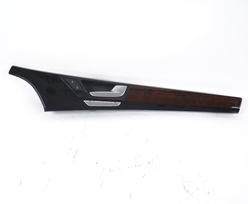 12-17 AUDI A8L A8 FRONT RIGHT PASSENGER DOOR TRIM MOLDING W/ HANDLEOEM