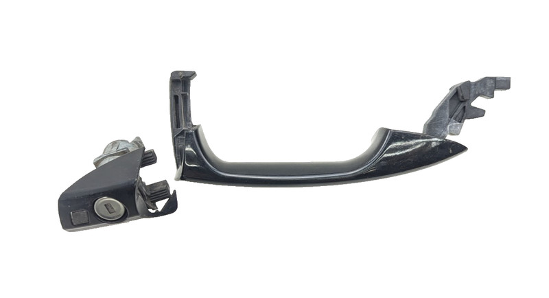 10-13 Mercedes W212 E350 Front Left Side Exterior Door Handle Assembly Black