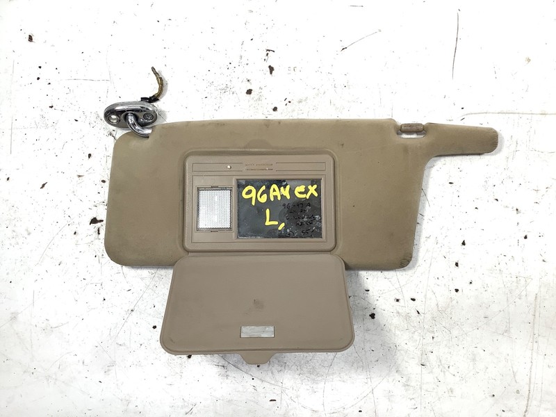 96-97 Honda Accord LX EX Left Sun Visor Beige OEM