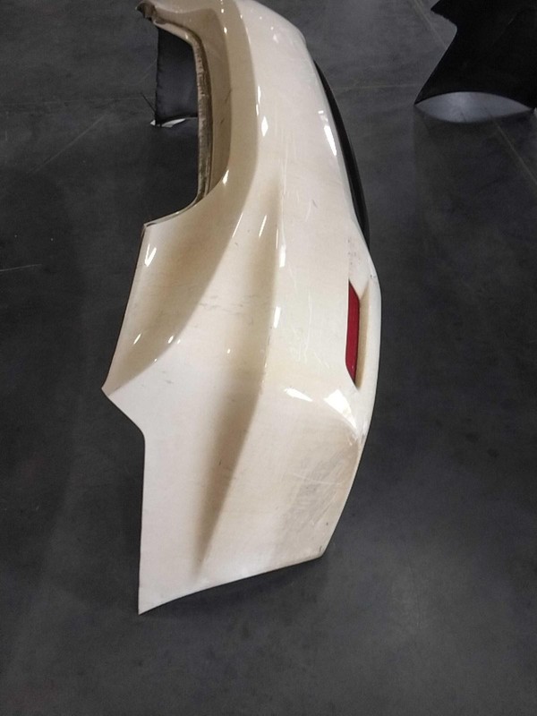 2013-2015 Honda Civic White Rear Bumper Assembly OEM 04715TR3A80
