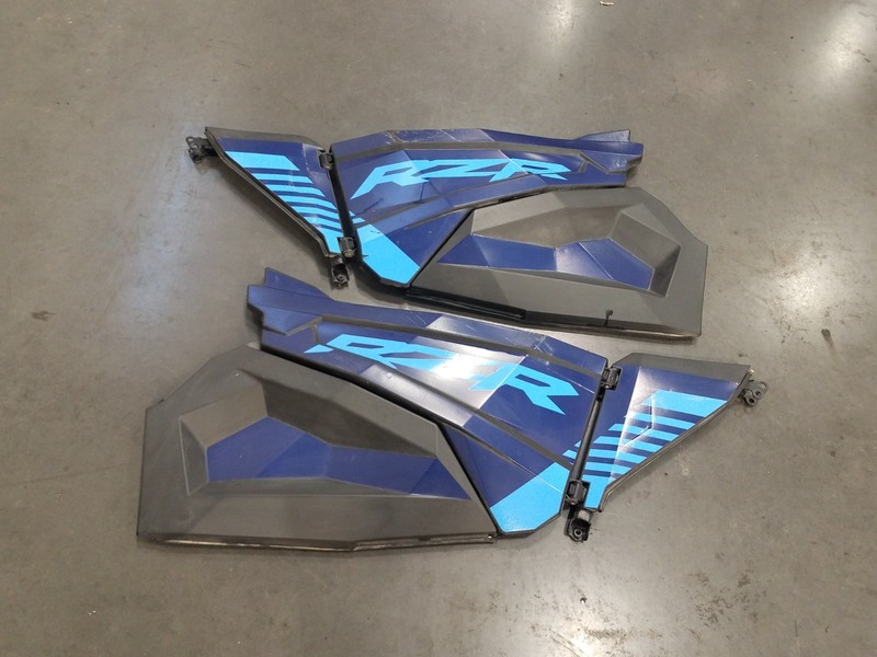 #2493 R1 - 2020 19 21 Polaris RZR XP Turbo S Doors Lowers Latches1,727 Mi