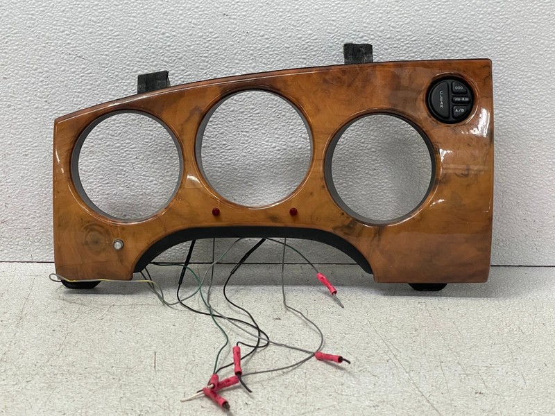 2001-2006 Jaguar XK8 XKR Dash Instrument Cluster Speedometer Bezel Trim 1351 OEM