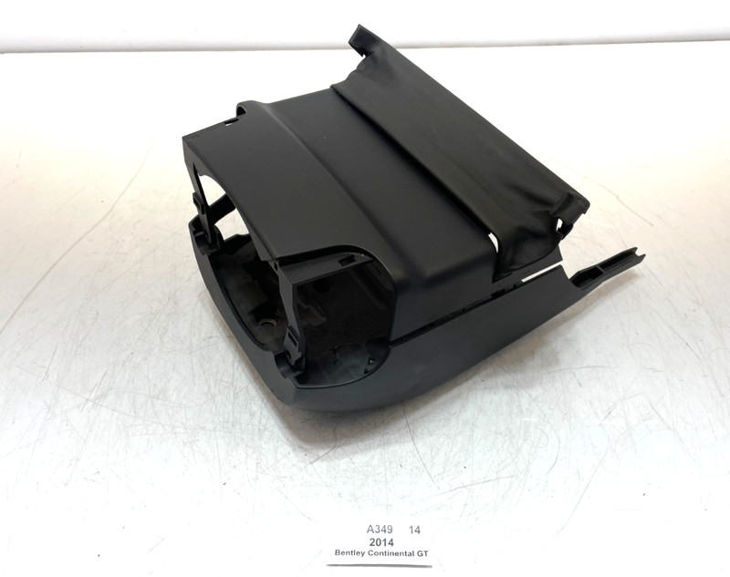 ✅ 12-18 OEM Bentley Continental GT Steering Column Upper Lower Trim Cover Black
