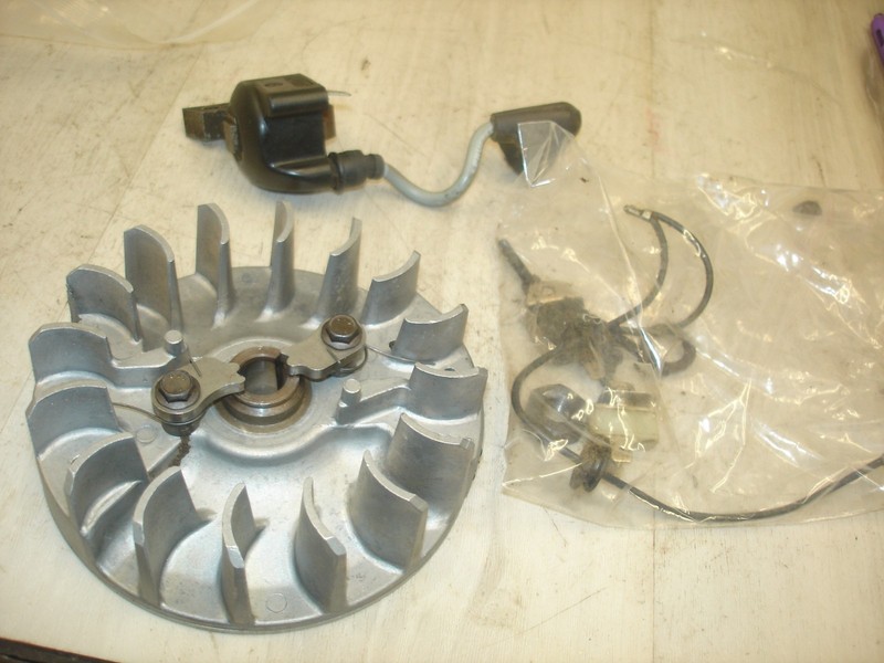 Jonsered 70e coil flywheelSEE FULL DESCRIPTIONchainsaw part only .