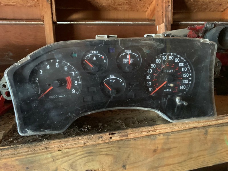 91-94 ECLIPSE TALON 2.0 N/T NT 4G63 INSTRUMENT SPEEDOMETER GAUGE CLUSTER