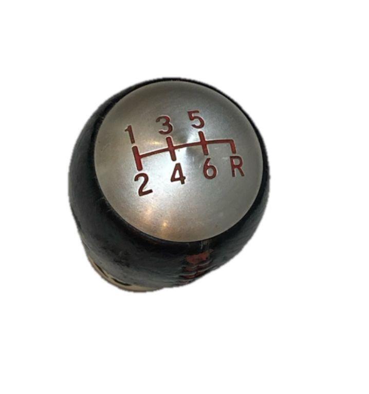 Honda Civic floor shifter 23 manual transmission knob red stiches leather OEM
