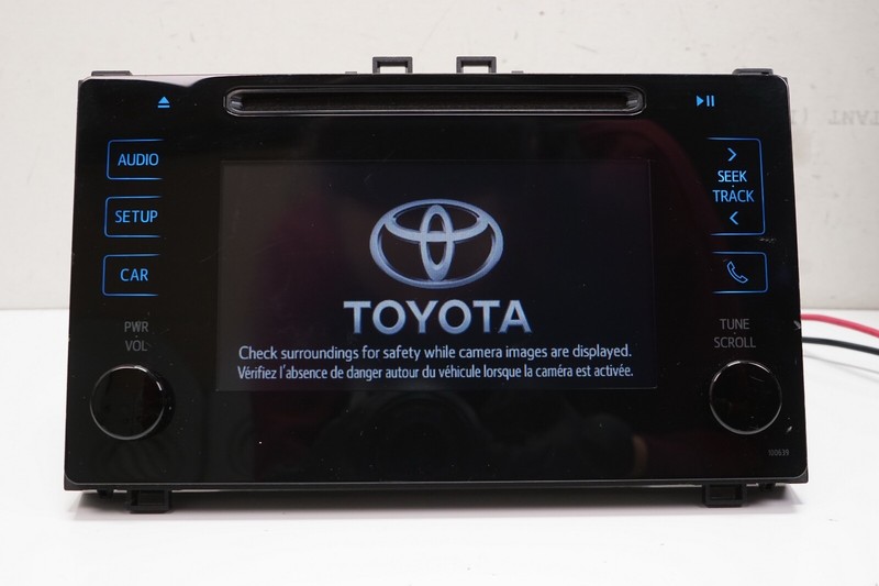 TOYOTA COROLLA Radio Receiver CD Display Head Unit TESTED OEM 2016 - 2019