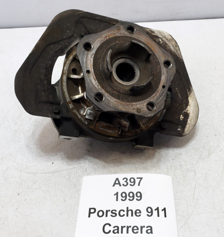✅ 1999 OEM Porsche Carrera 911 996 Rear Right Passenger Spindle Knuckle Hub 36k