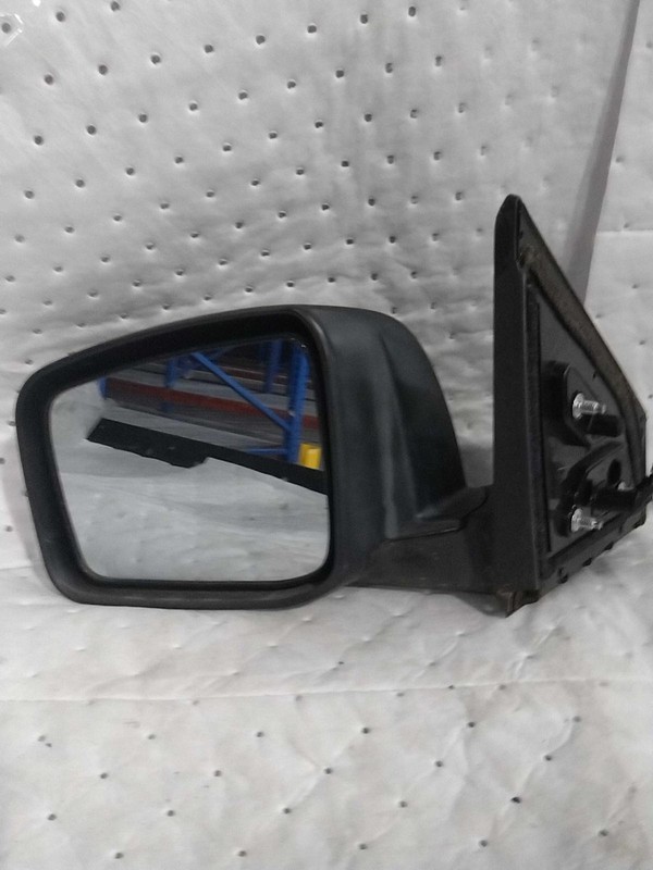 2010 Nissan Rogue LH Silver Door Mirror Assembly, Used, 156K Miles