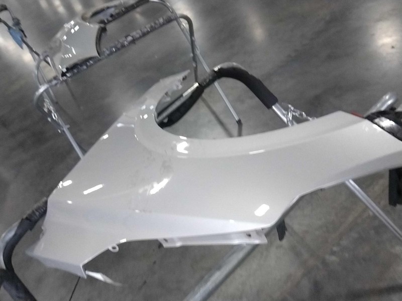 2023 Nissan Sentra Left Fender Silver Good Condition 4DR Sedan
