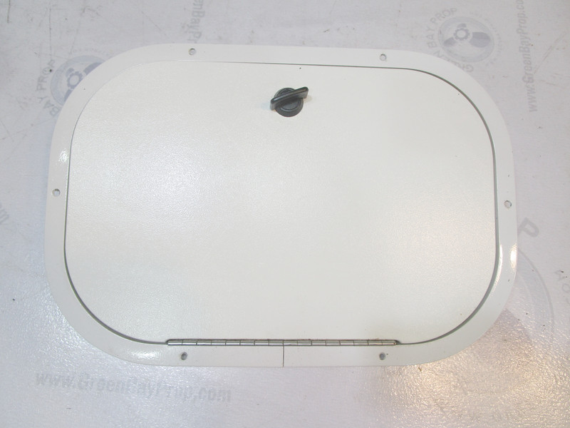 2001 Four Winns Sundowner 235 Boat Poly Storage Access Hatch Cover And Frame