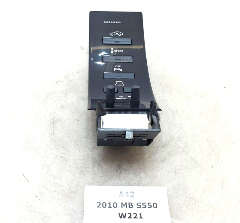 ✅ 07-14 OEM Mercedes W221 S550 Park Air Suspension ESP Cluster Control Switch