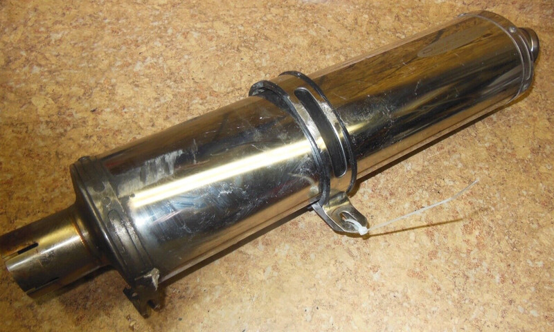 2003 Yamaha FZS1 FZ1 FZ FZS1000 1000 Fazer Exhaust System Muffler Delkevik Pipe