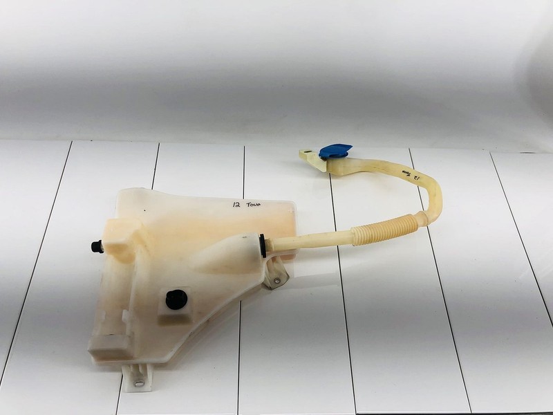 11-17 VOLKSWAGEN TOUAREG WINDSHIELD WIPER WASHER TANK RESERVOIR OEM
