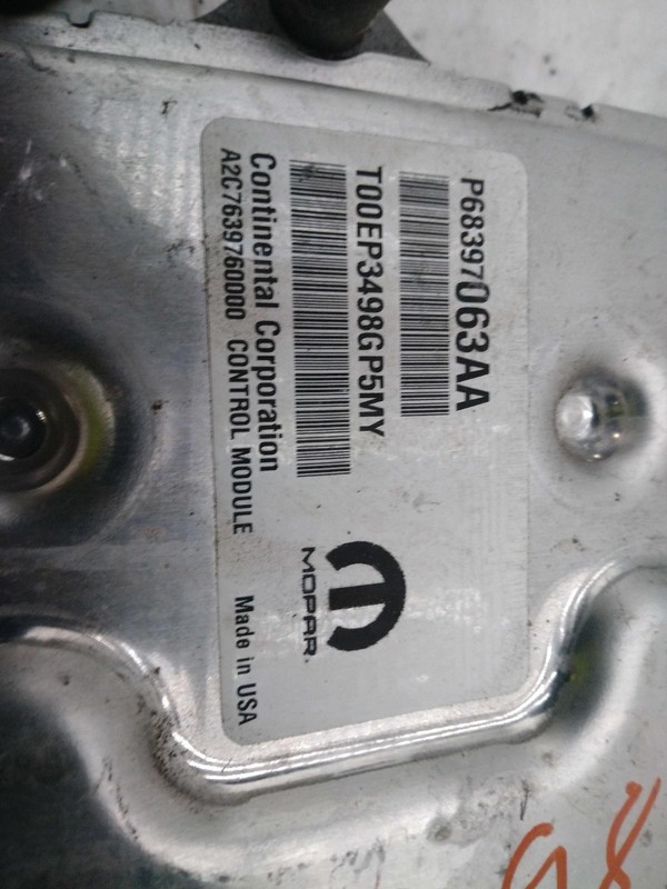 2019 Jeep Cherokee Engine Control Module ECM 2.4L OEM 68397063AA 32K Miles