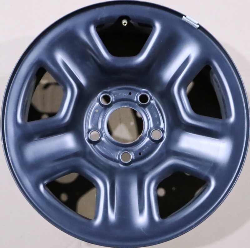 18-25 Jeep Wrangler Black Steel Wheel Rim 17x7.5 5VH22TRMAB 9220 OEM Factory