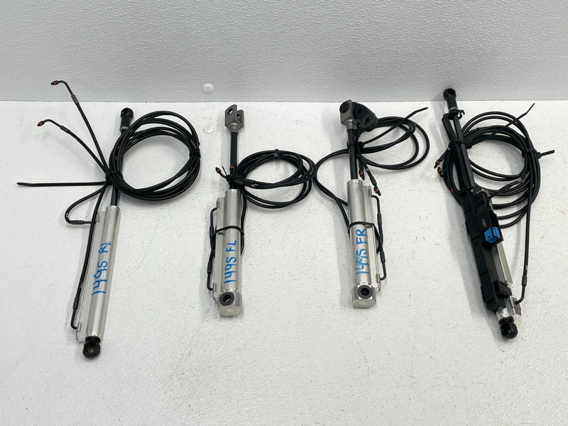 2012-2016 Mercedes SLK250 Convertible Trunk Roof Lift Cylinder Set 1495 OEM