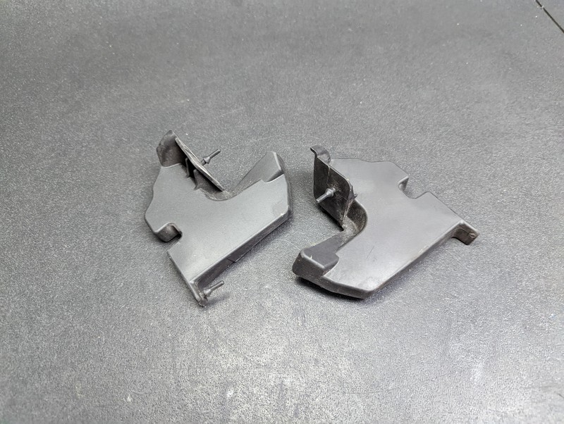 2PC Cowl Vent Panel Right & Left Bumper Stopper 2018 Nissan Pathfinder 13 - 20