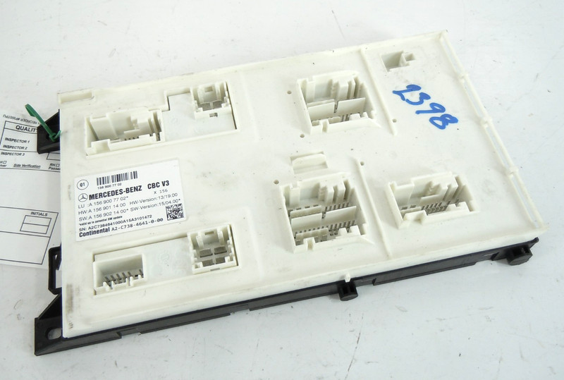 2016-2020 Mercedes-Benz GLA250 SAM Relay Control Module OEM 1569007702