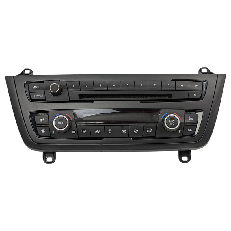 2012 - 2015 BMW F30 328I 335I FRONT HVAC A/C HEATER CLIMATE CONTROL PANEL OEM