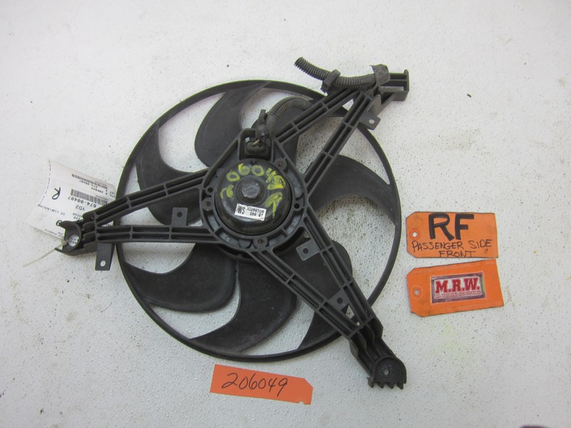 RADIATOR FAN MOTOR SHROUD BLADE COOLING RH BUICK GRAND PRIX LUMINA MONTE CARLO