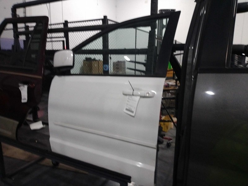 2016 Dodge Caravan Left Door White OEM Used Good Condition 142k Miles