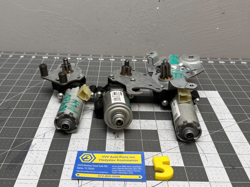 12-20 BMW F36 FRONT LEFT SEAT MOTOR SET OEM