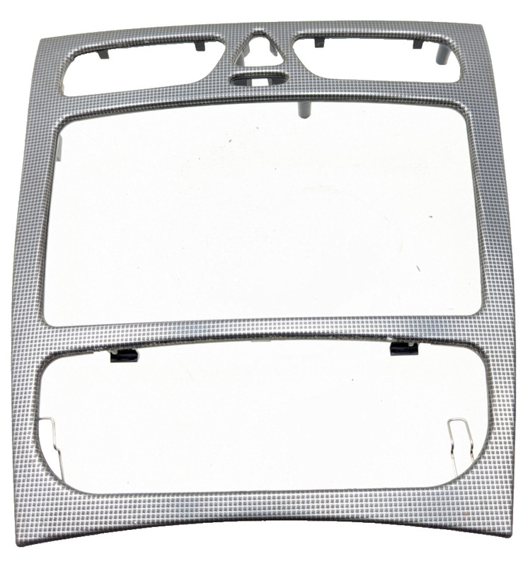01-04 Mercedes W203 C230 C240 C320 Center Console Radio Trim Bezel Panel OEM