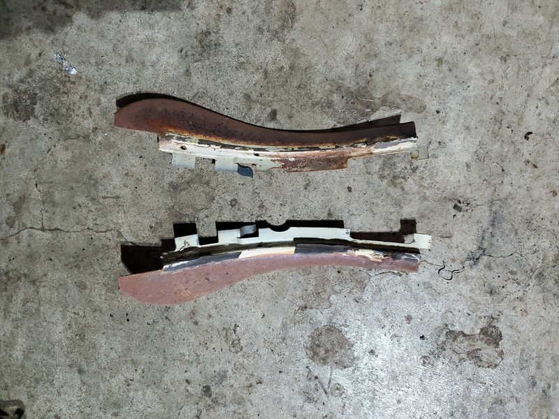 1950 Chevy Belair deluxe 2 door Front Vent Window Upper Drip Molding