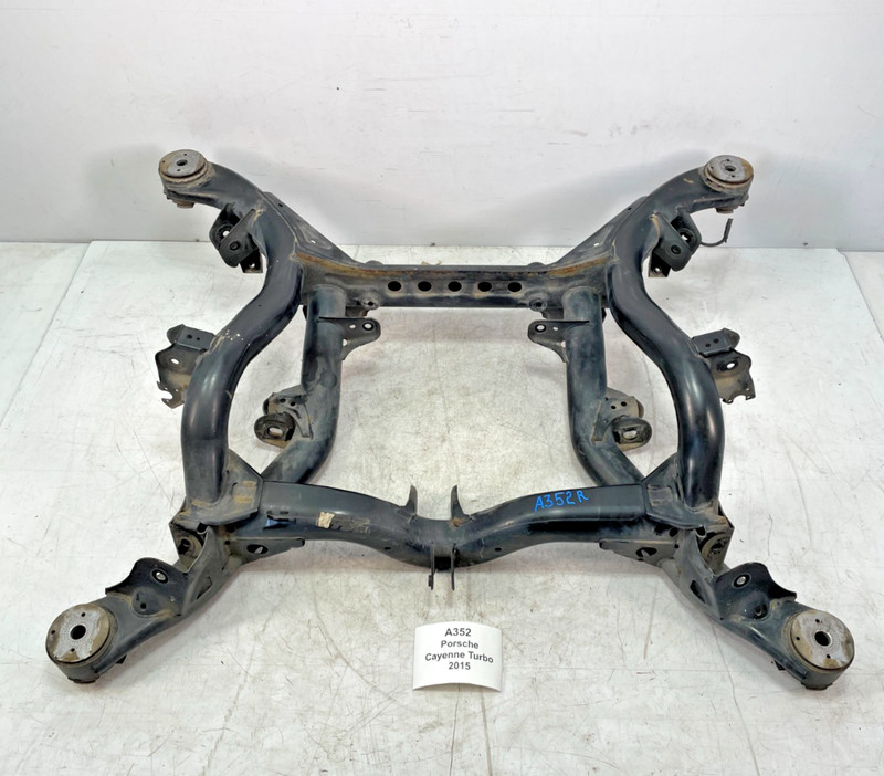 ✅ 2011-2018 OEM Porsche Cayenne Turbo 958 Rear Subframe Sub Frame Crossmember