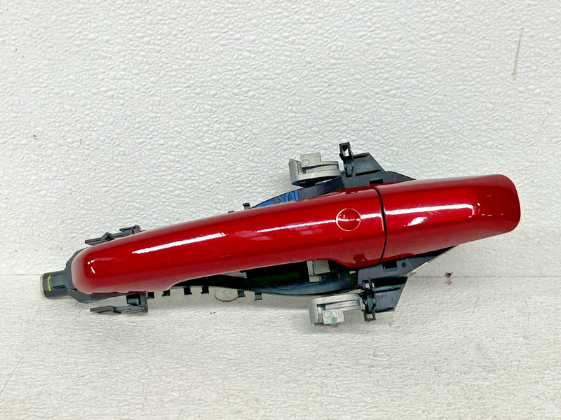 ⭐2017-2023 JAGUAR F-PACE REAR RIGHT PASS EXTERIOR DOOR HANDLE RED OEM LOT2566