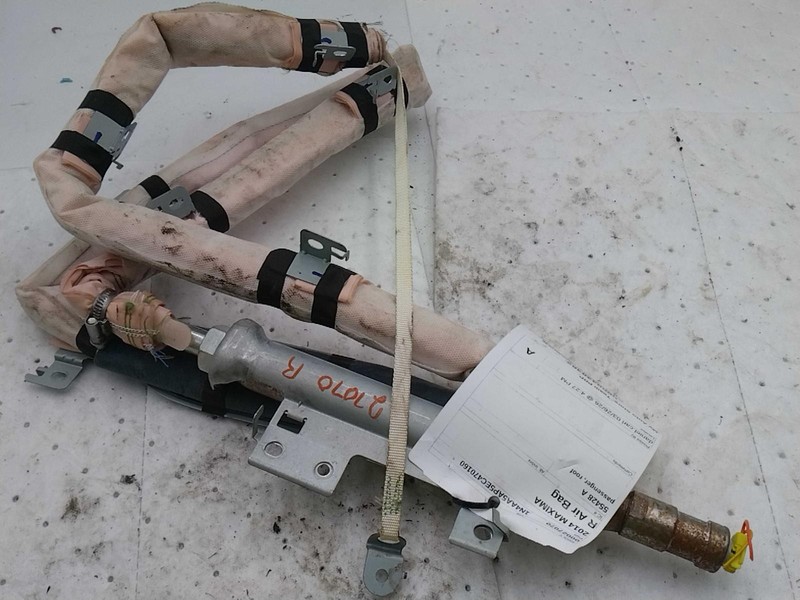 2014 Nissan Maxima Curtain Air Bag Right Black OEM 80614 Used 222K Miles