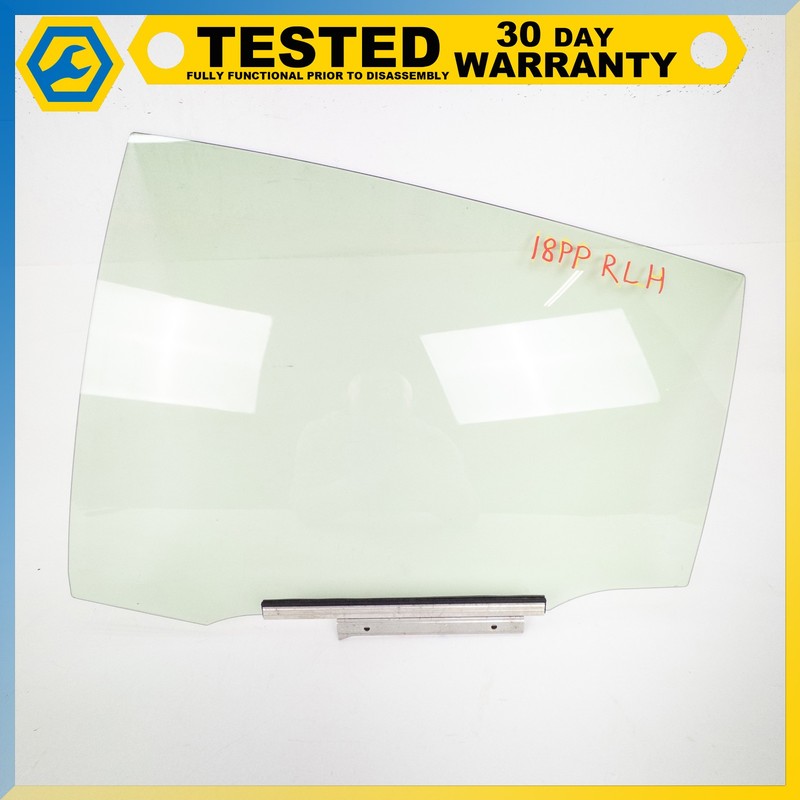 16-22 Toyota Prius Prime REAR LEFT DRIVER SIDE DOOR WINDOW GLASS OEM