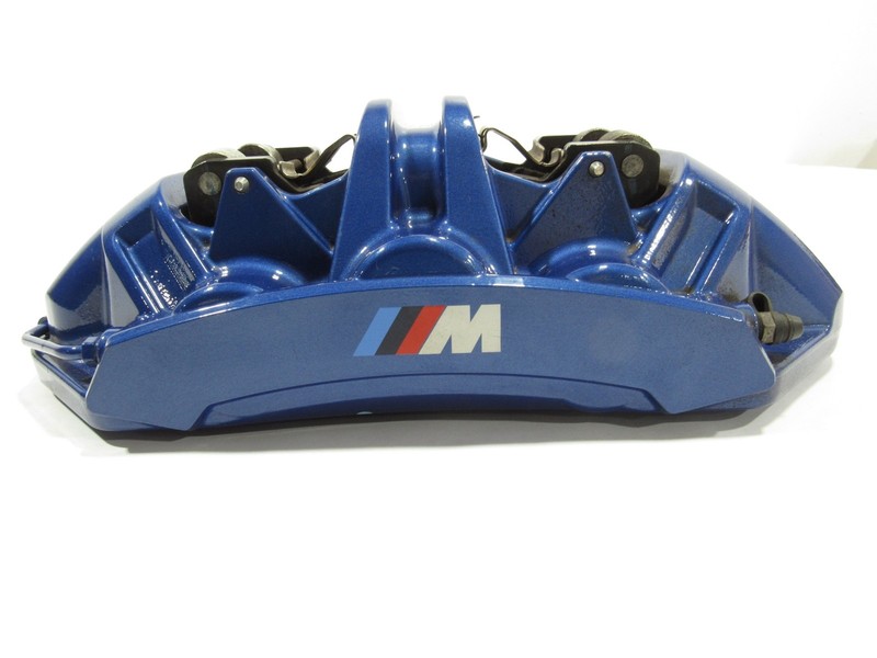 23-25 BMW M2 G87 2023 3.0L RWD Front Right Passenger Brake Caliper Pads Blue |@3