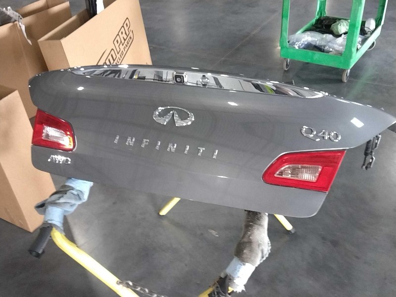 2015 INFINITI Q40 OEM Used Deck Lid Trunk Lid Grey 4DR Sdn 26540JK60C
