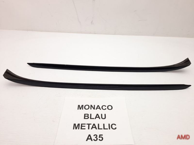 2008 BMW 335i 335xi 328xi 328i E90 Sedan Windshield Drip Molding Set Monacoblau