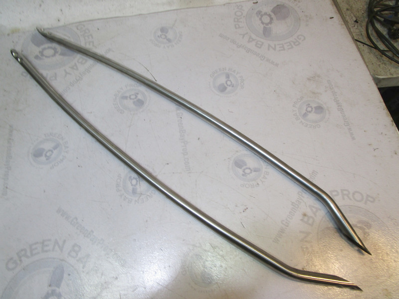 1988 Bayliner Capri Port & Starboard Boat Grab Hand Rails 39.5" Long