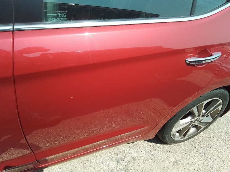 Driver Rear Side Door Electric Sedan US Built Fits 17-20 ELANTRA 3492525